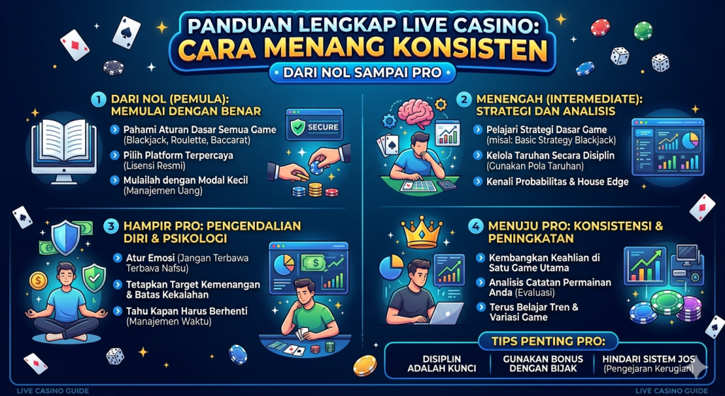 panduan live casino